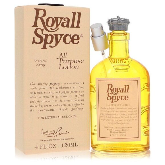 Royall Fragrances Royall Spyce All Purpose Lotion Men Yellow Cologne - Picture 1 of 1